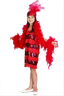 CHARLESTON BAMBINA COLOR ROSSA